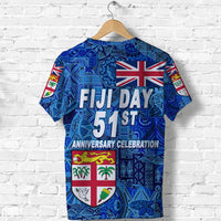 Fiji Day T Shirt Independence Anniversary Original Style LT8 - Polynesian Pride