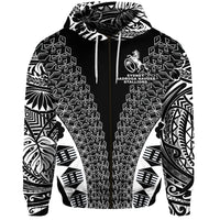Fiji Rugby Zip Hoodie Sydney Nadroga Navosa Stallions Tapa Vibes LT8 - Polynesian Pride