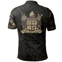 Fiji Polo Shirt Viti Flag Polynesian Tattoo - Polynesian Pride