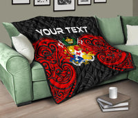 Tonga Polynesian Custom Personalised Premium Quilt - Tongan Spirit - Polynesian Pride