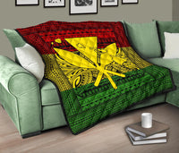 Hawaii Polynesian Kanaka Maoli Premium Quilt - Polynesian Pride