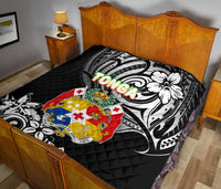 Mate Ma'a Tonga Rugby Premium Quilt Polynesian Unique Vibes - Black - Polynesian Pride