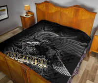 American Samoa Polynesian Eagle Premium Quilt - American Samoa Seal - Polynesian Pride