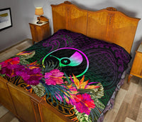 YAP Premium Quilt - Summer Hibiscus - Polynesian Pride