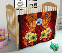 Federated States Of Micronesia Premium Quilt - Tribal Tuna Fish - Polynesian Pride