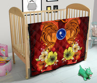 Chuuk custom Personalised Premium Quilt - Tribal Tuna Fish - Polynesian Pride