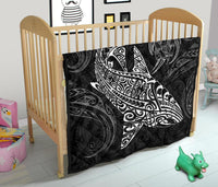 Polynesian Quilt - Polynesian White Shark Warrior Tattoo - Polynesian Pride