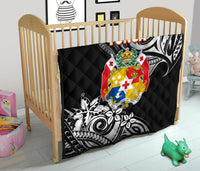 Mate Ma'a Tonga Rugby Premium Quilt Polynesian Unique Vibes - Black - Polynesian Pride