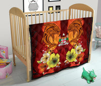 Fiji Premium Quilt - Tribal Tuna Fish - Polynesian Pride