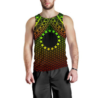 Polynesian Cook Islands Men's Tank Top - Reggae Vintage Polynesian Patterns - Polynesian Pride