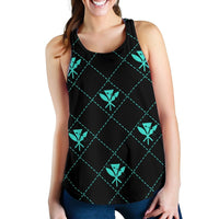 Kanaka Maoli Women's Racerback Tank Regal AH - Polynesian Pride