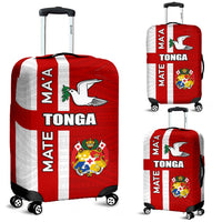 Tonga Rugby Luggage Covers Mate Ma'a Red - Polynesian Pride