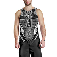 Polynesian Men's Tank Top - Patterns Poly Unique - Polynesian Pride