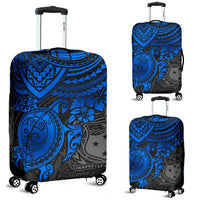 Samoa Polynesian Luggage Covers - Blue Turtle - Polynesian Pride