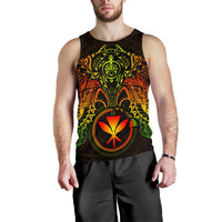 Polynesian Hawaii Men's Tank Top - Reggae Turtle Manta Ray - Polynesian Pride