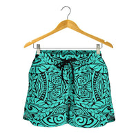Polynesian Culture Turquoise Women's Short - Polynesian Pride
