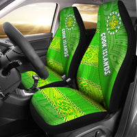 Cook Islands Car Seat Covers Polynesian Victorian Vibes - Polynesian Pride