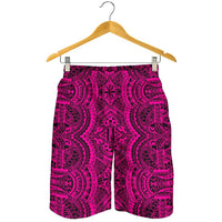 Polynesian Symmetry Pink Men's Short - Polynesian Pride