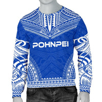Pohnpei Sweater - Polynesian Chief Flag Version Unisex White - Polynesian Pride