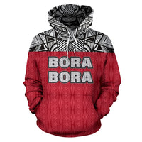 Bora Bora All Over Hoodie Polynesian Hoodie Version - Polynesian Pride