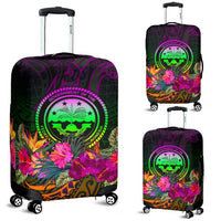 Federated States of Micronesia Luggage Covers - Summer Hibiscus - Polynesian Pride