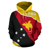 Papua New Guinea Hoodie Papua New Guinea Flag - Polynesian Pride