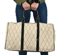 Hawaii Leaves Seamless Pattern Hawaii Travel Bag Travel Bag One size Black - Polynesian Pride