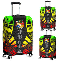 Tonga Luggage Cover - Polynesian Tattoo Reggae Reggae - Polynesian Pride