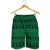 Polynesian Tattoo tribal Green Men's Short - Polynesian Pride