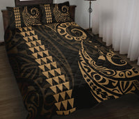 Hawaii Quilt Bed Set - Hawaii Polynesian Quilt Bed Set Gold - Polynesian Pride