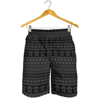 Polynesian Tattoo Tribal Gray Men's Short - Polynesian Pride