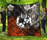 Tonga Polynesian Quilt - Vintage Polynesian Style - Polynesian Pride