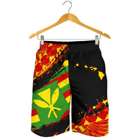 Kanaka Flag Polynesian Shorts - Nora Style - Polynesian Pride