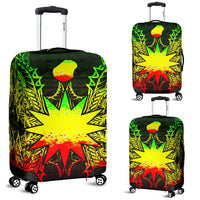 Nauru Polynesian Luggage Covers Map Reggae Reggae - Polynesian Pride