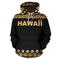 Hawaii All Over Hoodie Polynesian Pineapple Hoodie - Polynesian Pride