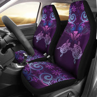 Hawaii Turtle Kanaka Maoli Car Seat Cover - Tea Style - AH - Polynesian Pride