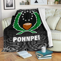 Pohnpei Premium Blanket - Fog Style White - Polynesian Pride