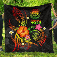 Federated States of Micronesia Polynesian Premium Quilt - Legend of FSM (Reggae) - Polynesian Pride