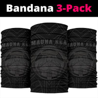 Hawaii Polynesian Kanaka Goddess Pele Bandana 3 - Pack - AH - Grey - Polynesian Pride