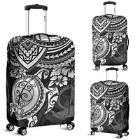 Vanuatu Polynesian Luggage Covers - White Turtle - Polynesian Pride
