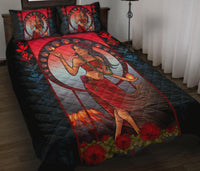 Hawaii Polynesian Quilt Bed Set - Hawaiian Madame Pele - Polynesian Pride