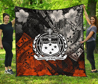 Samoa Polynesian Premium Quilt - Vintage Polynesian Style - Polynesian Pride