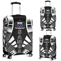 Samoa Luggage Cover - Polynesian Tattoo Black Black - Polynesian Pride