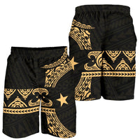 Federated States Of Micronesia Polynesian All Over Print Men's Short - Gold Version - Polynesian Pride