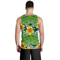 Polynesian Men Tank Top - Polynesian Hibiscus Patterns - Polynesian Pride