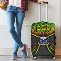 Samoa Luggage Covers Polynesian Tattoo Seashore - Polynesian Pride
