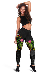 Kosrae Polynesian Legging - Legend of Kosrae (Reggae) - Polynesian Pride