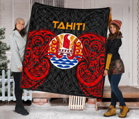 Tahiti Polynesian Premium Quilt - Tahitians Spirit - Polynesian Pride
