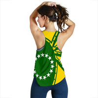 Cook Island Tank Top For Women Premium Style - Polynesian Pride