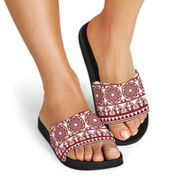 Polynesian Slide Sandals 33 - Polynesian Pride